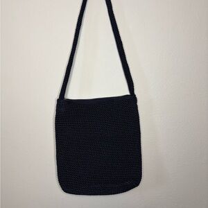 The Sak Navy Knit Shoulder Bag